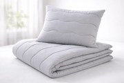 INTERMEDIC SK Celoročný set paplón + vankúš Medical Grey 140×200 / 70×90