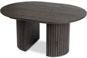 Rozkladací jedálenský stôl Jack 120-160cm MDF Tmavý dub