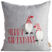 VIANOČNÁ GOBELÍNOVÁ DEKORAČNÁ OBLIEČKA NA VANKÚŠ GOBLIN 45X45 CM VZOROVANÁ