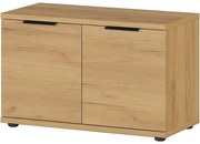 Skrinka na topánky v dekore duba s lavicou Fremont - Germania