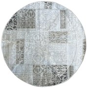 Koberec Mahhad 1,2 Round 84064 strieborný