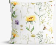 Goldea dekoračná obliečka na vankúš - lúčny svet 40 x 40 cm