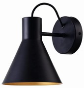 Nástenné svietidlo MORE 1xE27/40W/230V čierna