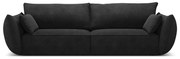 Tmavosivá pohovka 208 cm Vanda - Mazzini Sofas