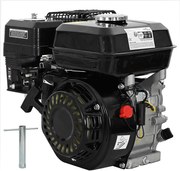 vidaXL Benzínový motor 6,5 HP 4,8 kW, čierny