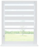 Dekodum Neinvazívna roleta Deň a Noc Soft Biela Šířka (cm): 86, Dĺžka (cm): 150, Strana a farba mechanizmu: Práva – Biela