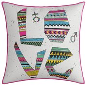 DEKORAČNÁ OBLIEČKA NA VANKÚŠ MAGOT 43X43 CM VZOROVANÁ