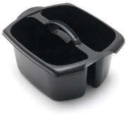 Čierne dvojité vedro Addis Caddy