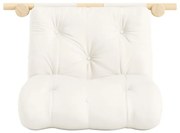 Kreslo v prírodnej farbe Hooked – Karup Design