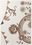 Detský kusový koberec Villeroy & Boch Boho Kids 106309 Cream Multicolor, 120x170, biela, detská izba, Villeroy & Boch