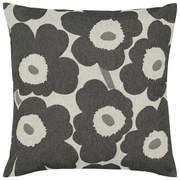 Obliečka na vankúš Pieni Unikko 47x47, sivo-biela