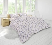 Posteľné obliečky bavlnené levanduľa