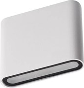 LED Vonkajšie nástenné svietidlo GARTO LED/8W/230V biela