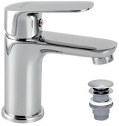 Novaservis Titania Cosmos, umývadlová batéria s výpusťou, chrómová, 90203-0