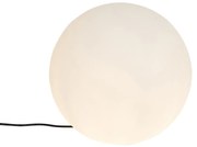 Moderná vonkajšia lampa biela 45 cm IP65 - Nura