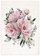 Ružovo-krémový prateľný koberec 100x140 cm New Carpets - Oyo home