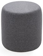 Sivý taburet Silindir – Balcab Home