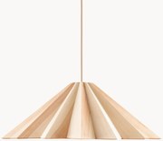 Ručne vyrobené závesné svietidlo z borovicového dreva Stratus, v rôznych veľkostiach