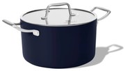 Elmich Nepriľnavý keramický hrniec Vital Ø 24 cm (5L) - tmavomodrý
