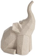 DEKORAČNÁ SOŠKA LOGAN 18X14X27 CM BÉŽOVÁ