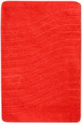 Kúpeľňový koberček Sara Red červený Fale