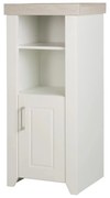 Biela detská knižnica 49x115 cm Felicia – Roba