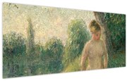 Obraz - Camille Pissarro, The Bather, reprodukcia (120x50 cm)