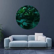 PIPPER. Kruhová samolepka na stenu "Hustý prales" Veľkosť: 100 cm