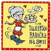 GiftyCity GIFTY CITY Podtácka Najlepšia babička
