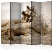 Artgeist Paraván - Beach and shell [Room Dividers]