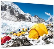 Obraz - Kempovanie v horách (70x50 cm)