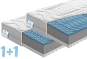 Penový matrac Benab Optimal Zero 1+1 - 80 x 200 cm, 18cm + darček 2x vankúš