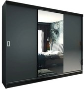 Skriňa Retro 200 1L grafit/ Dvierka grafit