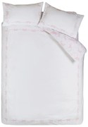 Biele obliečky na dvojlôžko 200x200 cm Bow Embroidery – Catherine Lansfield