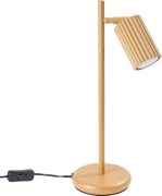 Stolná lampa Karbon, 1x zlaté kovové tienidlo