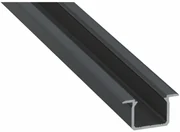 Led-Labs LED profil LUMINES typ U čierny elox 2,02m