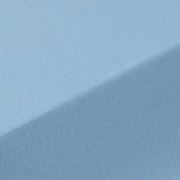 Napínacia plachta na posteľ jersey EXCLUSIVE nebesky modrá sada 2 ks 90 x 200 cm
