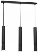 Luster na lanku IMPLODE 3xGU10/8W/230V čierna