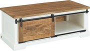 XXXLutz KONFERENČNÝ STOLÍK, prírodná farba, čierna, biela, drevo, 60/120/45 cm MID.YOU - Stolíky do obývačky - 001395001104