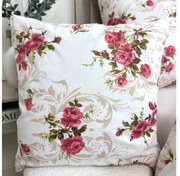 INTERMEDIC SK Obliečka na vankúš Romantická ruža 40x40 cm – 100 % bavlna, zips, slovenský výrobok