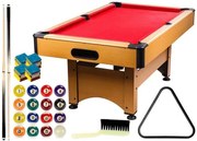 GamesPlanet® biliardový stôl TRENDLINE, 6ft, červený