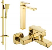 Mexen Cetus DQ45 vaňová súprava, zlatá - 744313DQ45-50