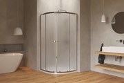 Sprchový kút štvrťkruh 80x80 cm SAT Project SATBKMUS80CRCH