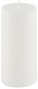 Biela sviečka Ego Dekor Cylinder Pure, doba horenia 50 h