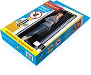 Sieť na dvere proti hmyzu 100 x 210 cm, BRILANZ čierna