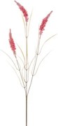 Umelá kvetina Vetva pšenice 75 cm, ružová%