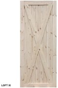 Dvere posuvné na mieru Loft XI