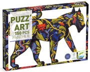 Puzzle art - Čierny panter - 150 ks