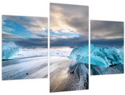 Obraz - Diamantová pláž (90x60 cm)