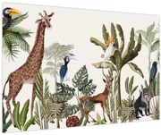 Obraz - Džungľa plná zvieratiek (90x60 cm)